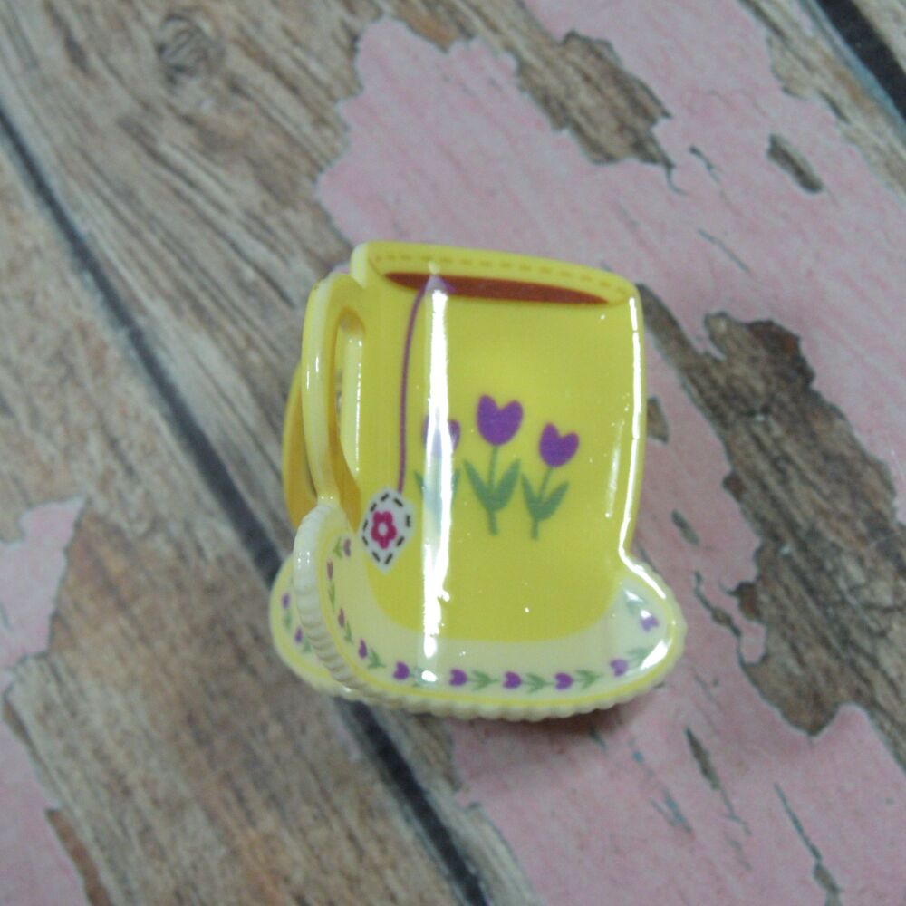 Novelty Claw Clip - Lemon Tea