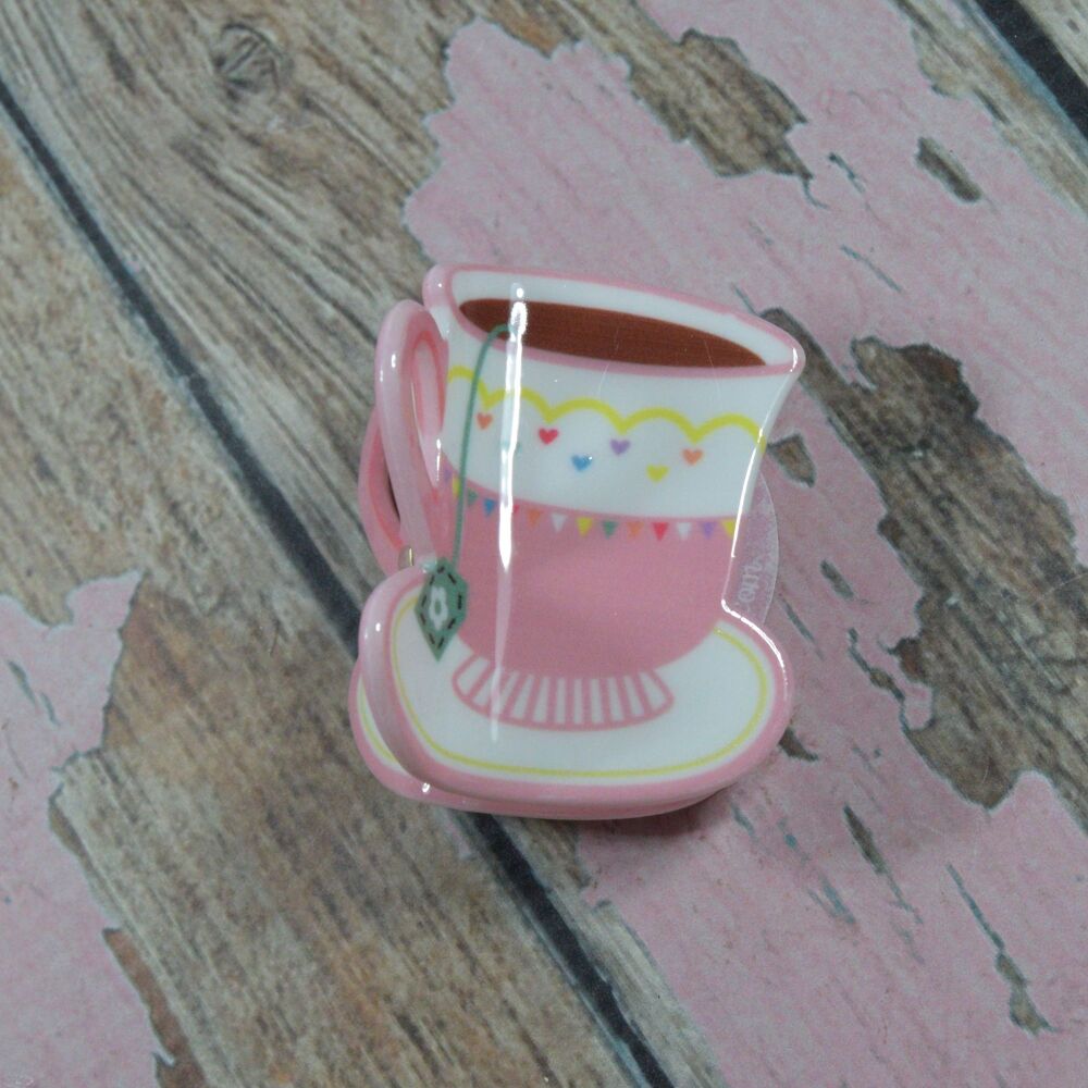 Novelty Claw Clip - Berry Pink Tea