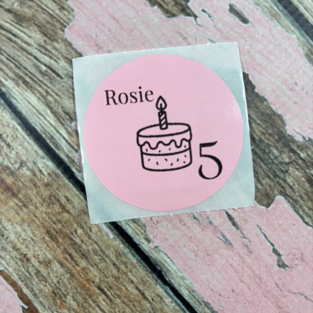 Birthday cake Stickers