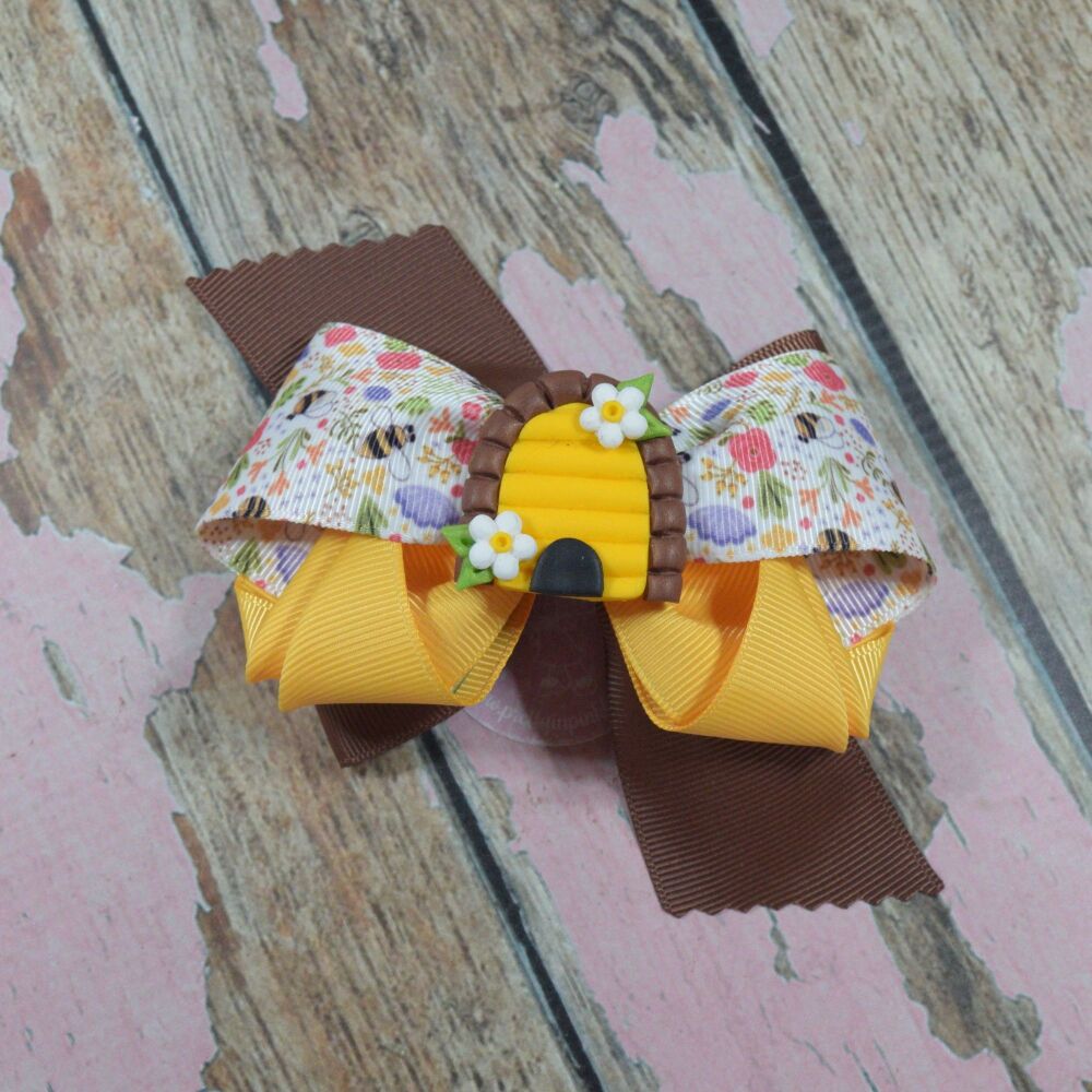 Petal Bow -Bee Hive