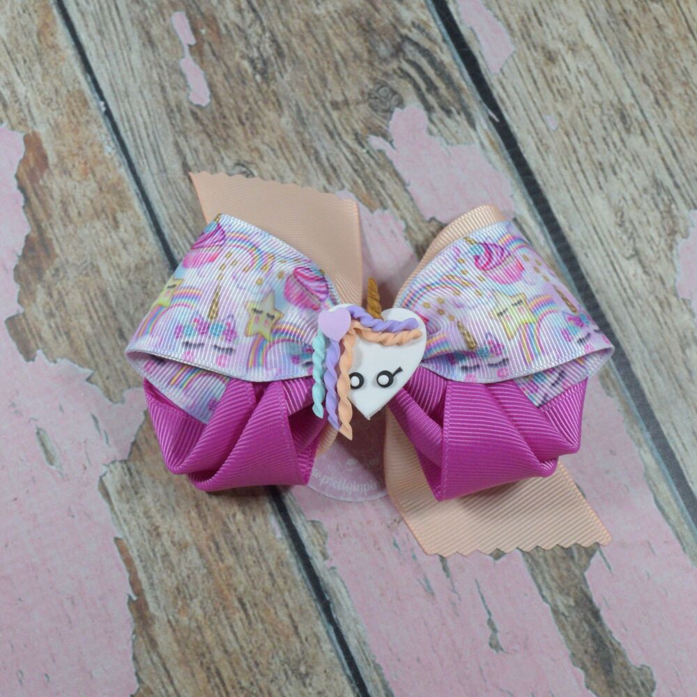 Petal Bow - Unicorn Cupcakes