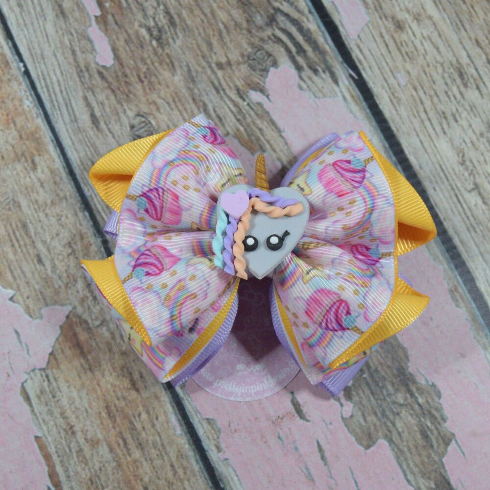 Petticoat Bow - Unicorn Cupcakes