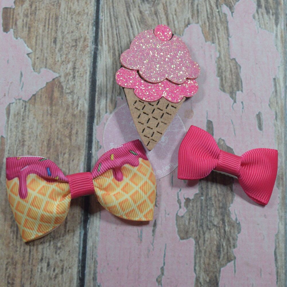 My First Clippie Set - Strawberry Ice cream