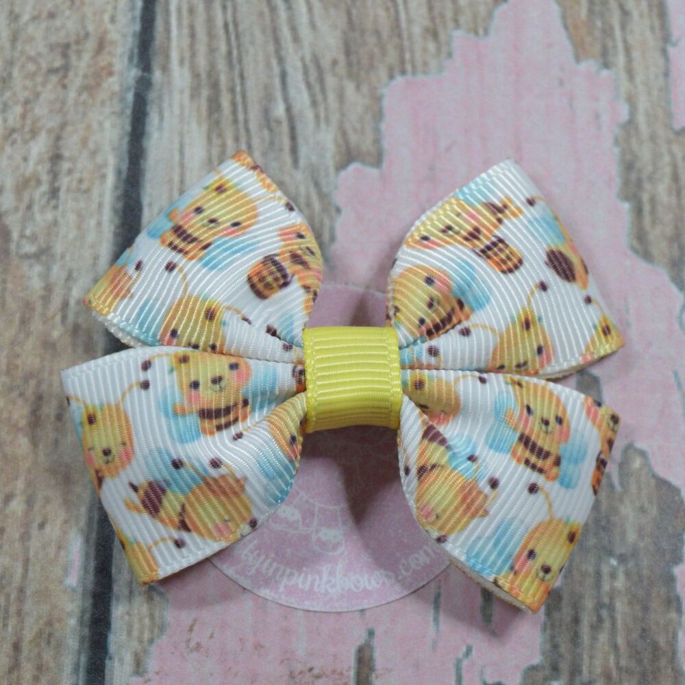 Double Minnie Bow - Bumble bear