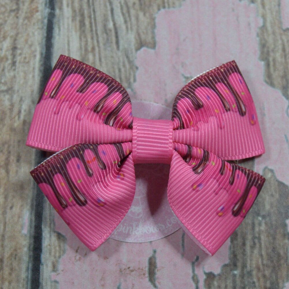 Double Minnie Bow -  Strawberry Ice cream