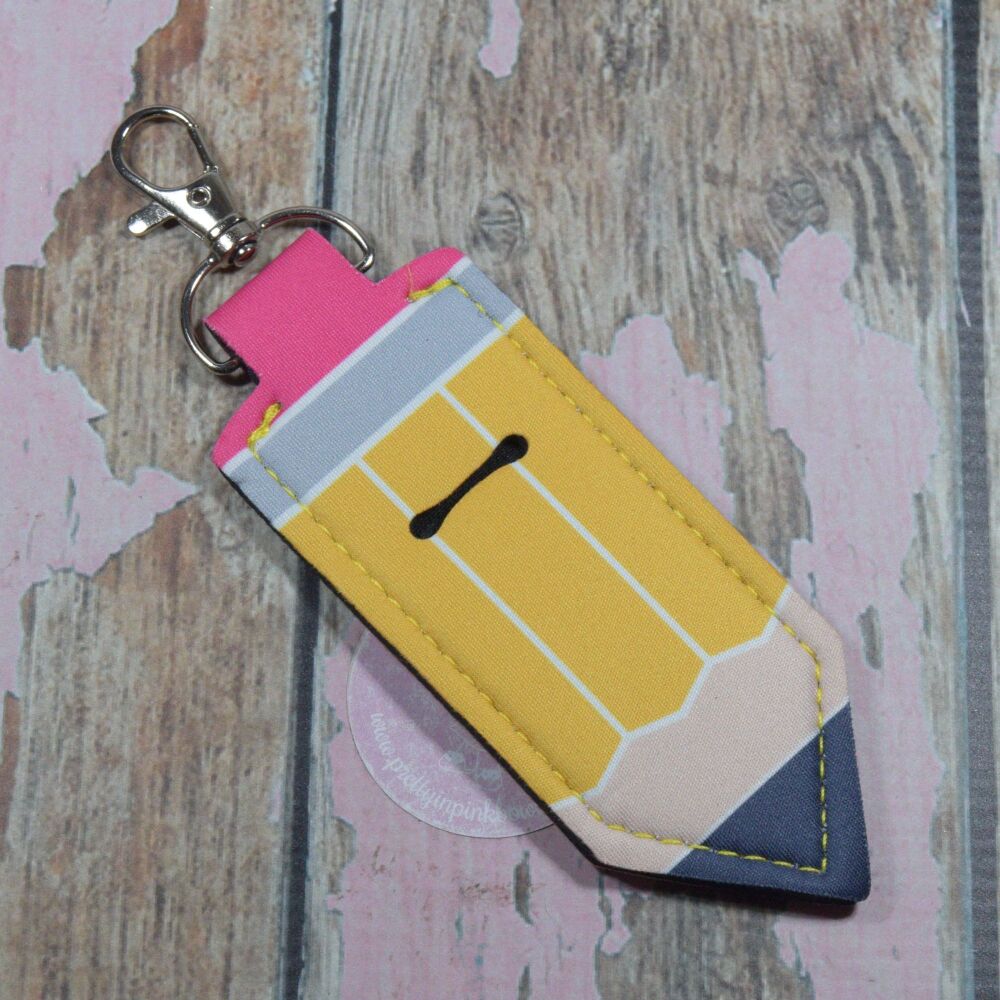 Lip Balm Keyring - Teacher Pencil