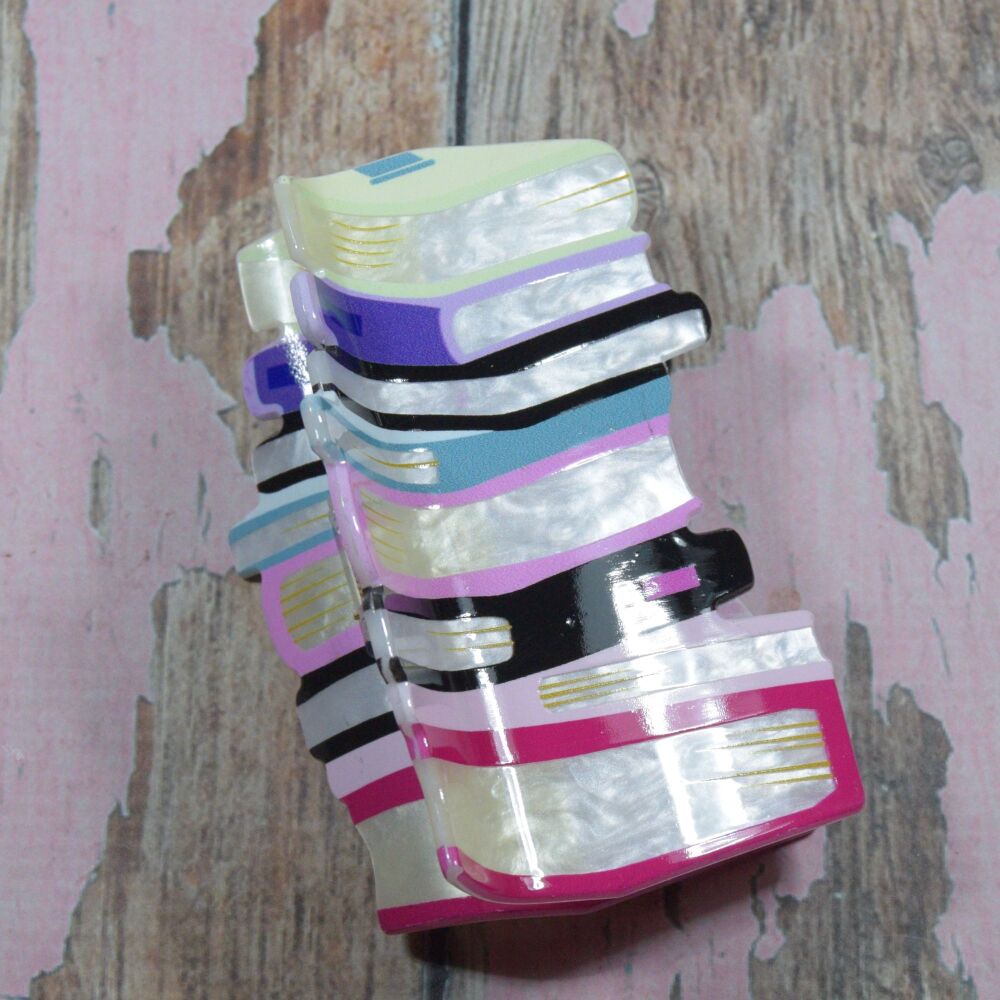 Novelty Claw Clip - TBR Pinks Books