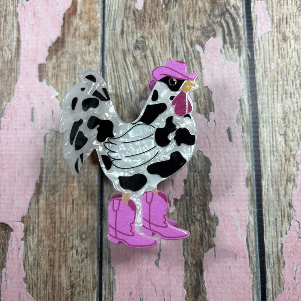 Novelty claw clip - Chicken