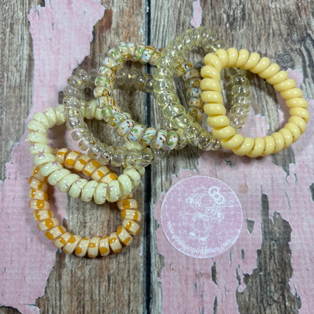 Cable Bands - Yellow