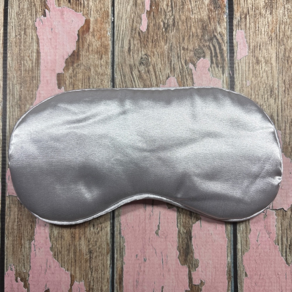 Satin Sleep Eye Masks - Grey