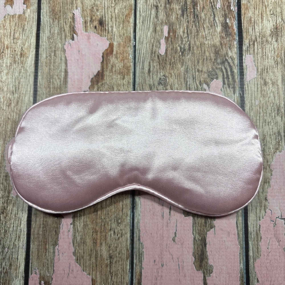 Satin Sleep Eye Mask - Light Pink