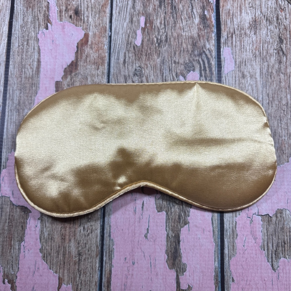 Satin Sleep Eye Mask - Gold