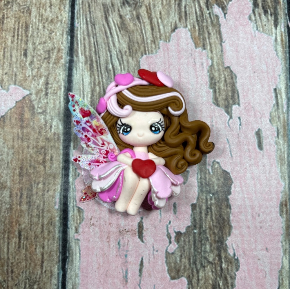 Big pastel love fairy brown hair