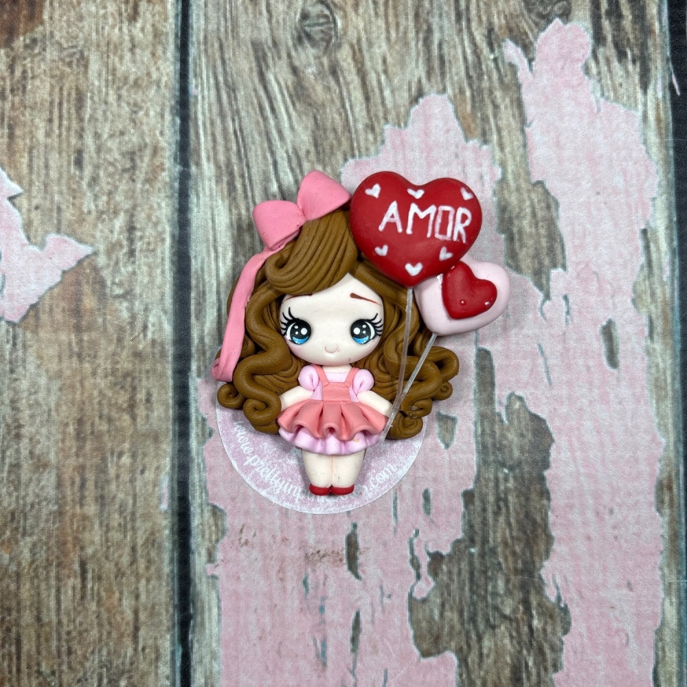 Big girl love balloons amor