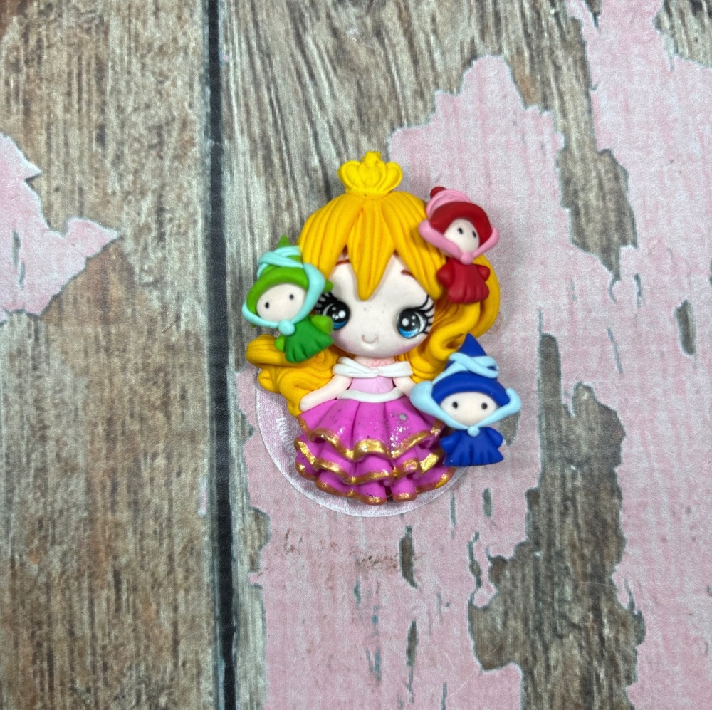 Little girl Aurora Pink dress