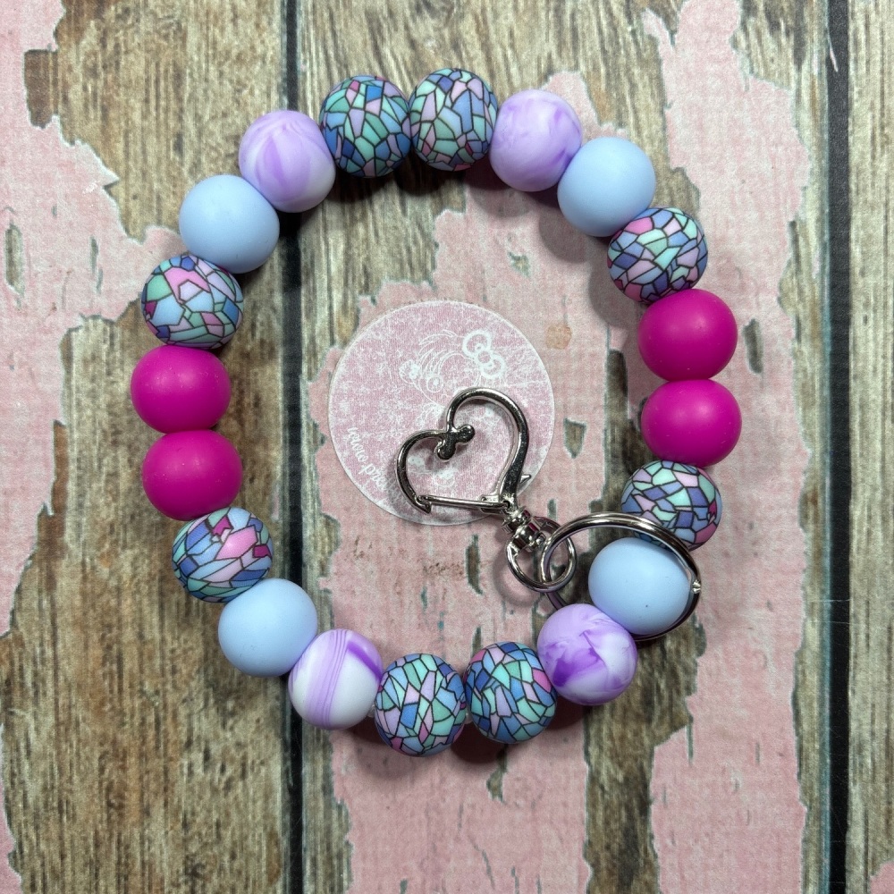 Bubble Wristlet - Stain Glass