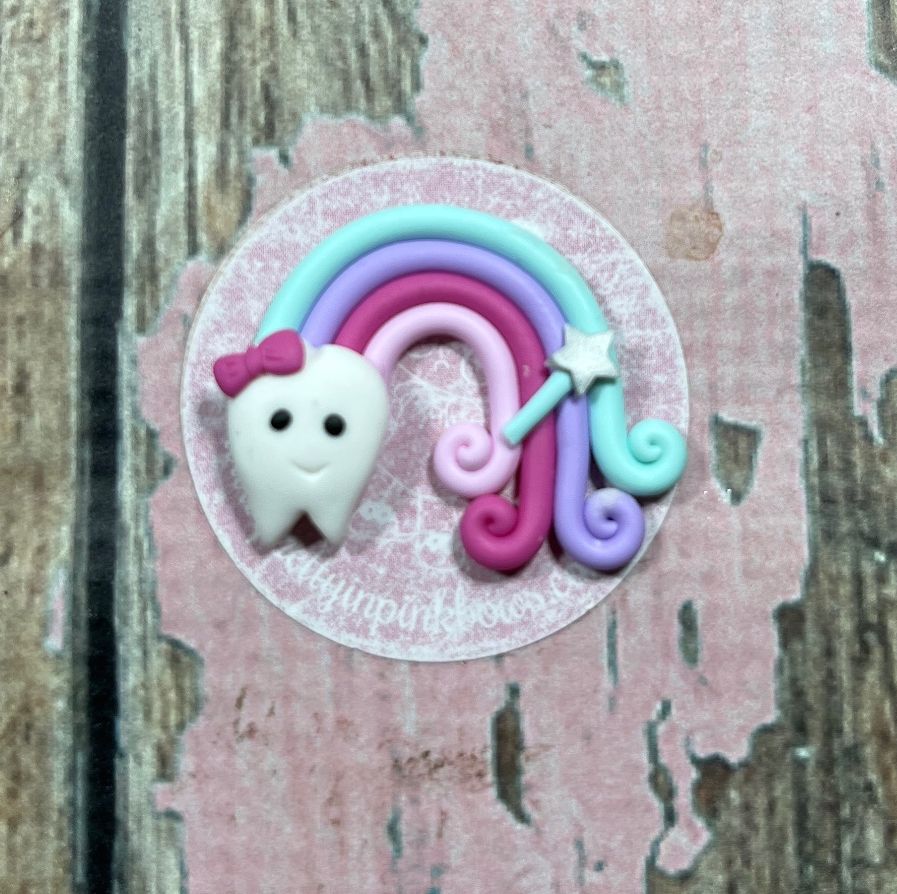 Tooth Fairy Rainbow with a Magic wand