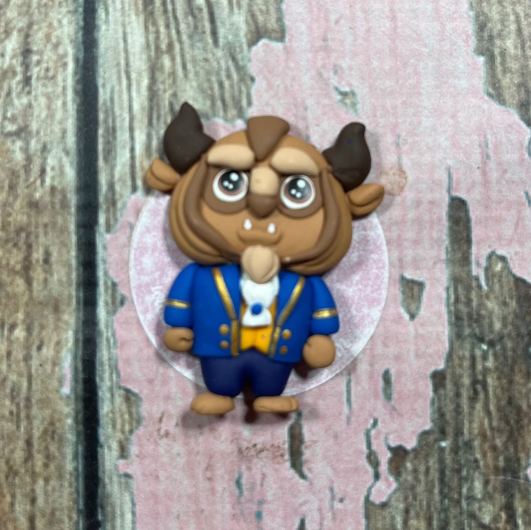 Little Beast in a Blue and Gold suit