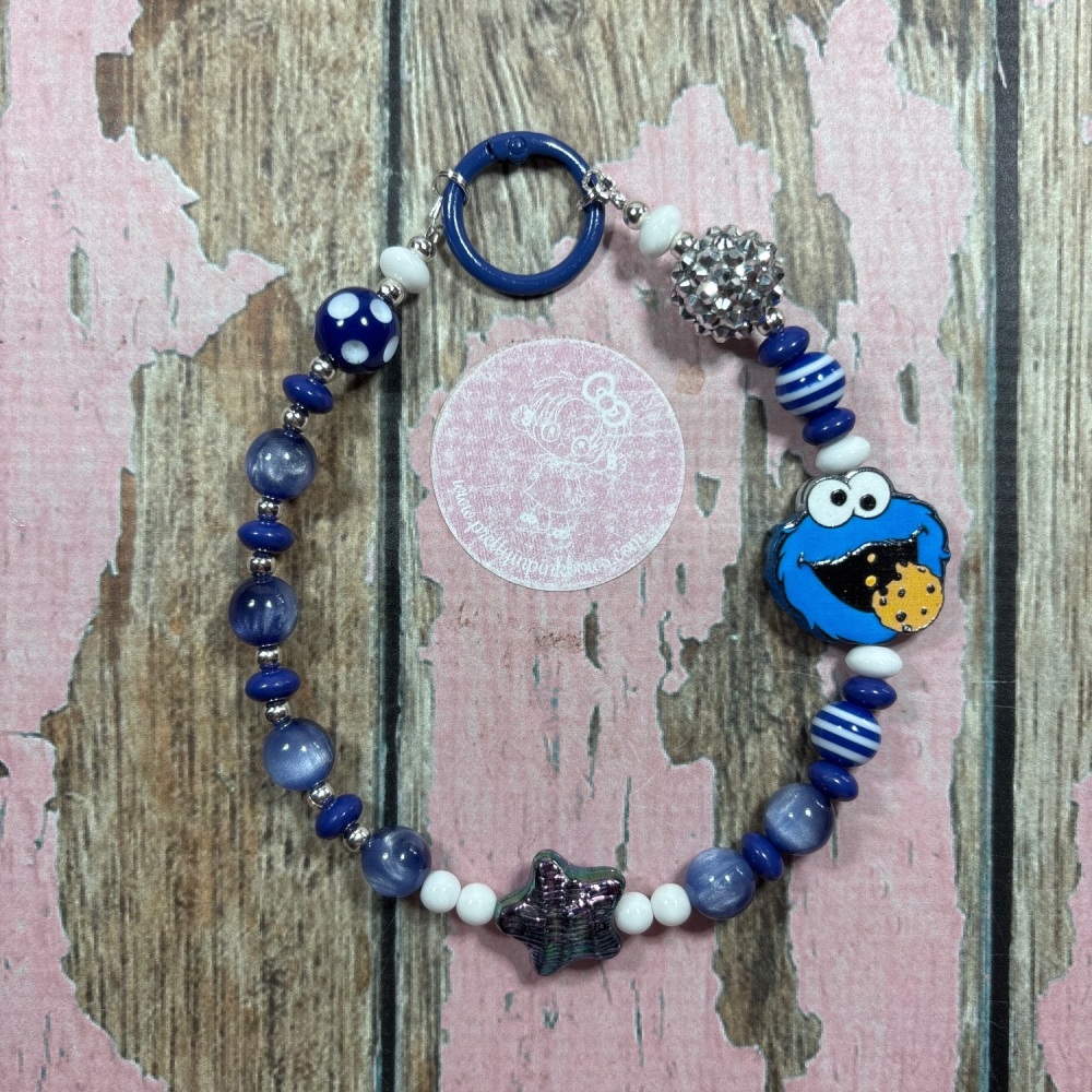Bag Charm - Keyring - Cookie Monster