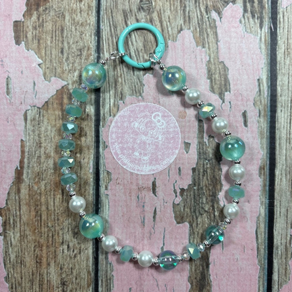 Bag Charm - Keyring - Tiffany Blue