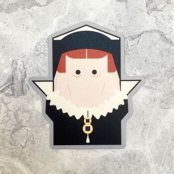 Mary I sticker