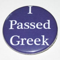 I Passed Greek