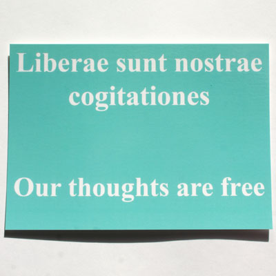 Our Thoughts Are Free