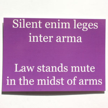 SALE- Law Stands Mute