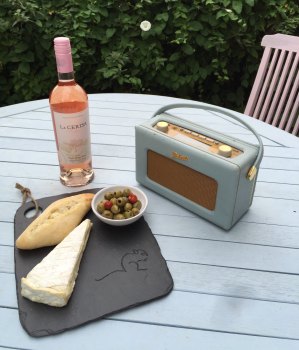 Cute Slate Hanging Mouse Thumb Hole Cheese board