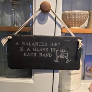 A fun sign for friends that like a tipple!