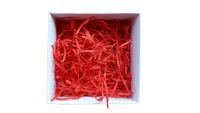 Red Shredded Paper - 2mm Wide - 100g