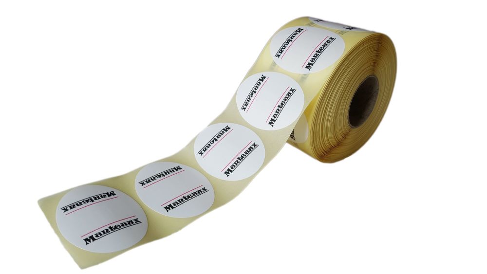 Printed oval labels