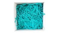 Turquoise Shredded Paper - 2mm Wide - 100g