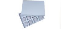 White 12pk Chocolate Box With Non Window Lid & Insert - 165mm x 115mm x 26mm - Pack of 10