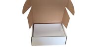 Deep White Postal Packaging  - Outer Box Only - 265mm x 190mm x 95mm - Pack of 10