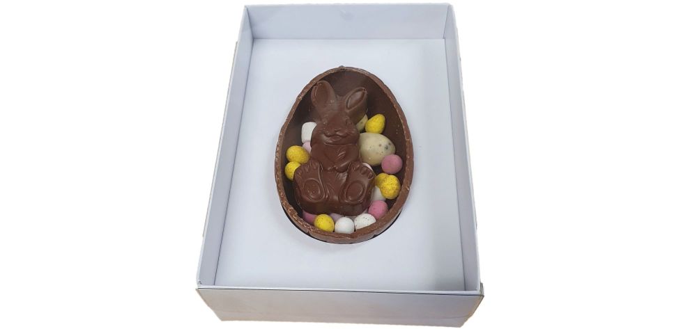 White C6 With Single Egg Insert 168mm x 115mm x 26mm- Pack of 10