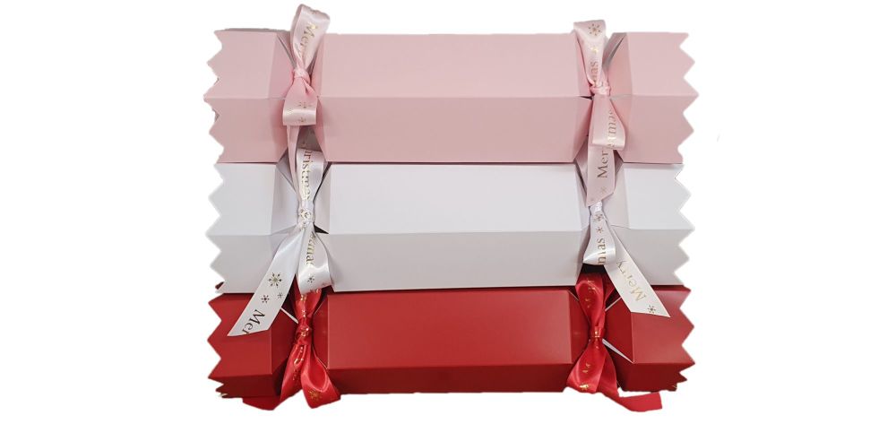 Luxury XL Hexagonal Christmas Cracker  (ribbon sold separately) Cavity Dims