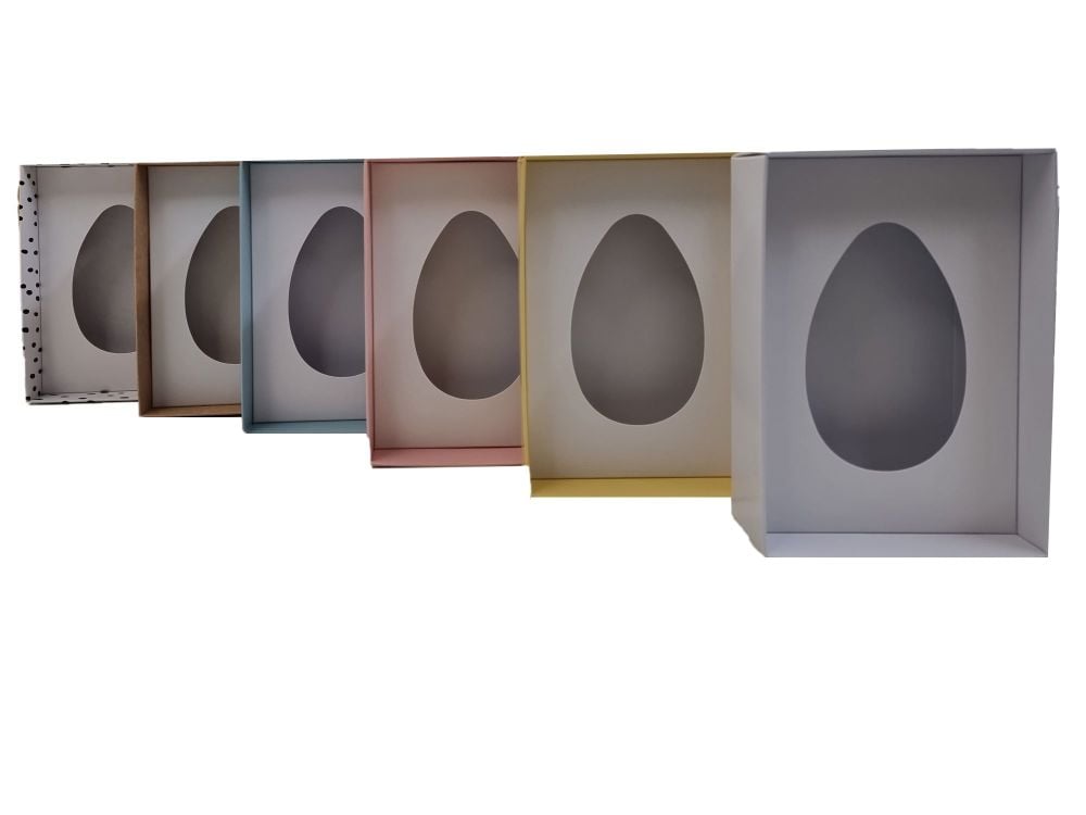 White C6 With Single Egg Insert  box dimensions: 168mm x 115mm x 50mm Cavit