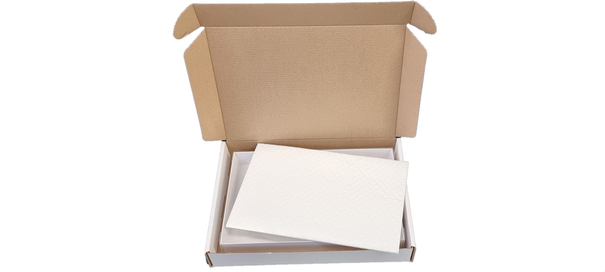 White Hamper Postal Packaging - Elite Packaging Company Ltd