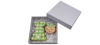 White Medium Square Cookie Box With Board Lid - 118mm x 118mm x 30mm - Pack of 10