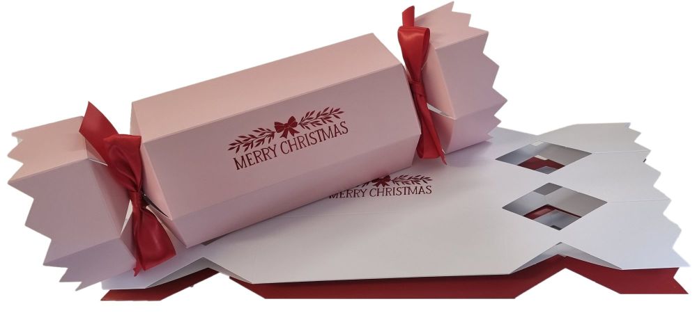 Christmas Luxury XL Hexagonal Cracker Foiled  (ribbon sold separately) Cavi