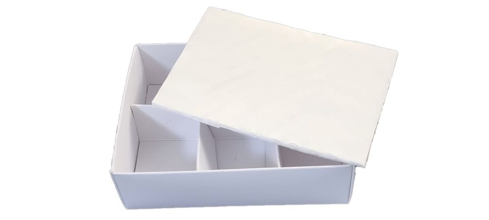 White Small Rectangle Cushion Padding  -110mm x 80mm - Pack of 10