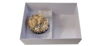 Single Cupcake & Cavity Insert for Cookie with Clear Lid - 165mm x 115mm x 70mm- Pack of 10