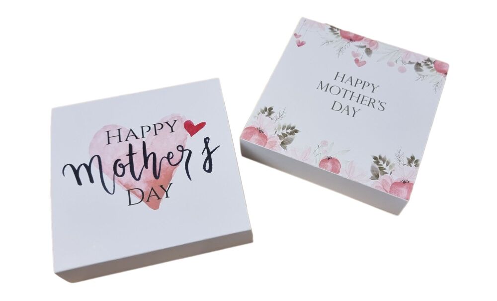 Mother's Day Single Cookie Box With Printed Sleeve (Design to be chosen) - 
