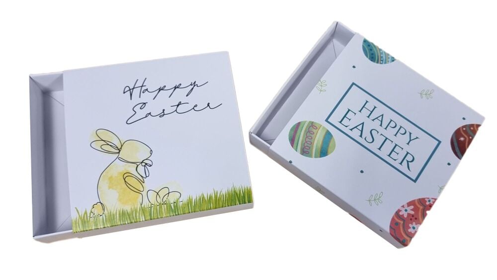Easter Single Cookie Box With Printed Sleeve (Design to be chosen) - 93mm x