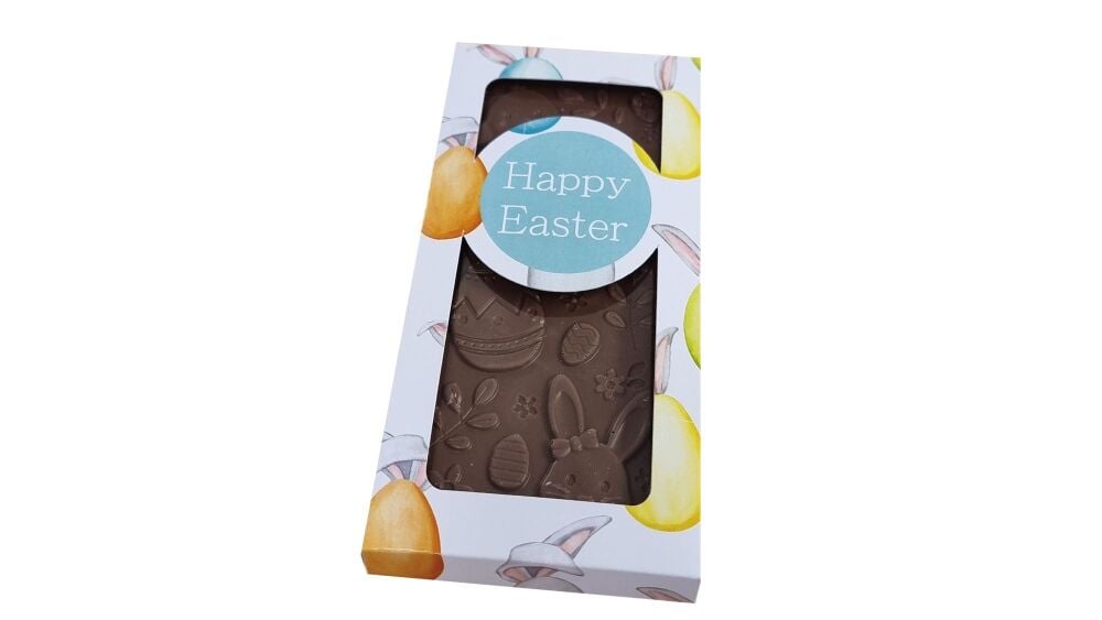 Easter Printed Chocolate Slab Bar Sleeve  160mm x 80mm x 15mm- Pack of 10