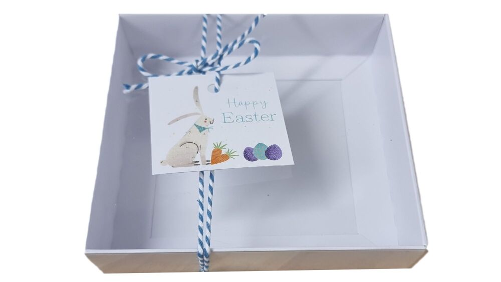 Easter Bunny Square Swing Tags (Twine & Box are not included)- 50mm x 50mm 