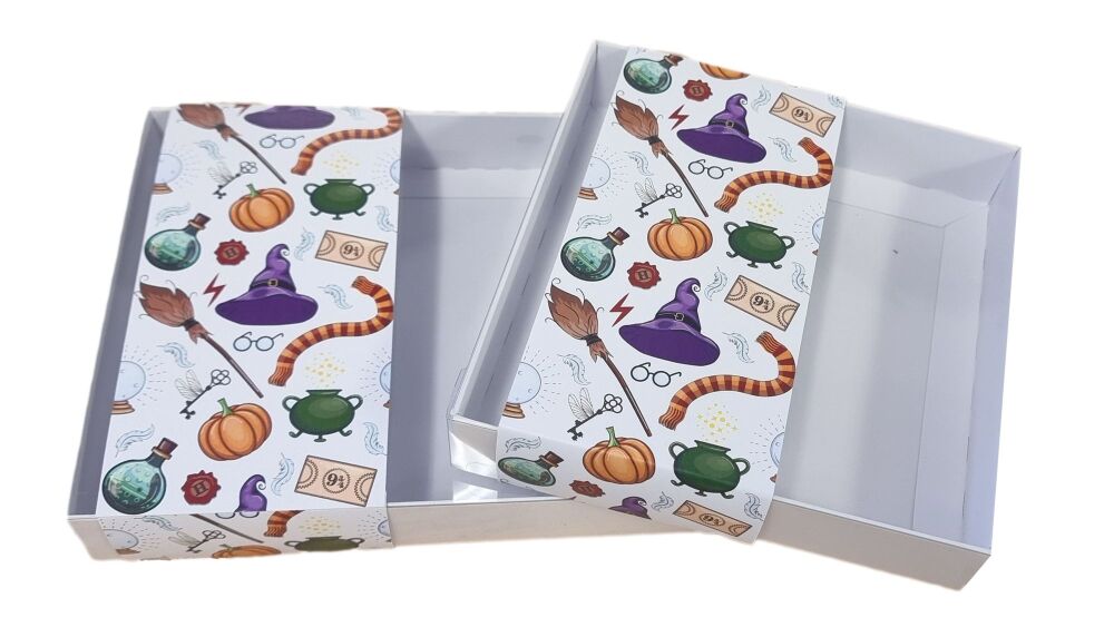Wizard Print Biscuit/Cookie Range With Clear Lid & Printed Belly Band ( Siz