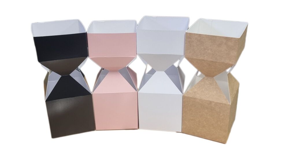 Plain Coloured Half Cracker Box (Colour to be chosen) - Pack of 10