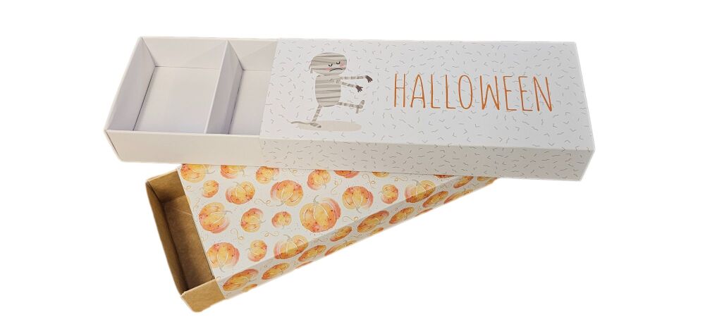 Halloween Rectangle Range & Pumpkin/Mummy Printed Sleeve - 175mm x 75mm x 30m